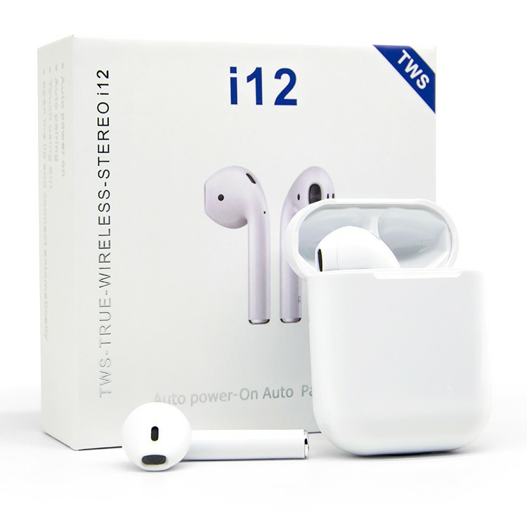(𝑯𝒂̀𝒏𝒈 𝑪𝒉𝒖𝒂̂̉𝒏) Tai Nghe i12 TWS Bluetooth 5.0 . Tai nghe không dây cảm ứng | BigBuy360 - bigbuy360.vn