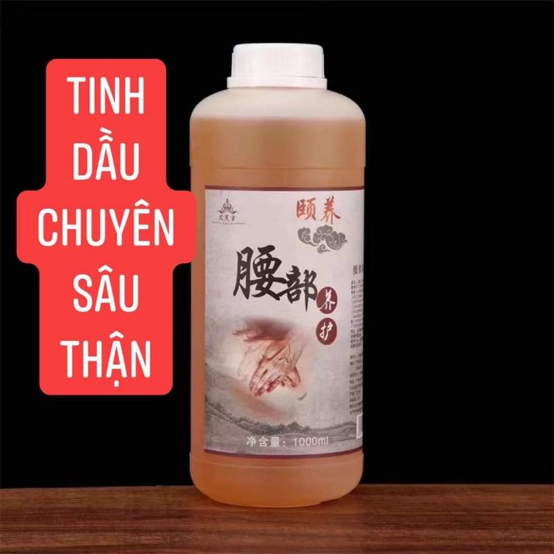 CHAI TINH DẦU GỪNG NÓNG MASsage dưỡng sinh 1000ml