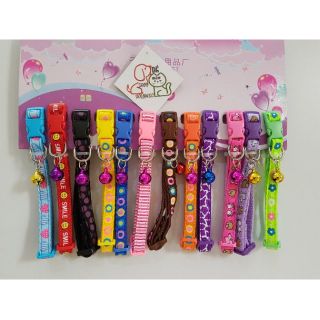 Vòng cổ chuông 1cm nhiều màu