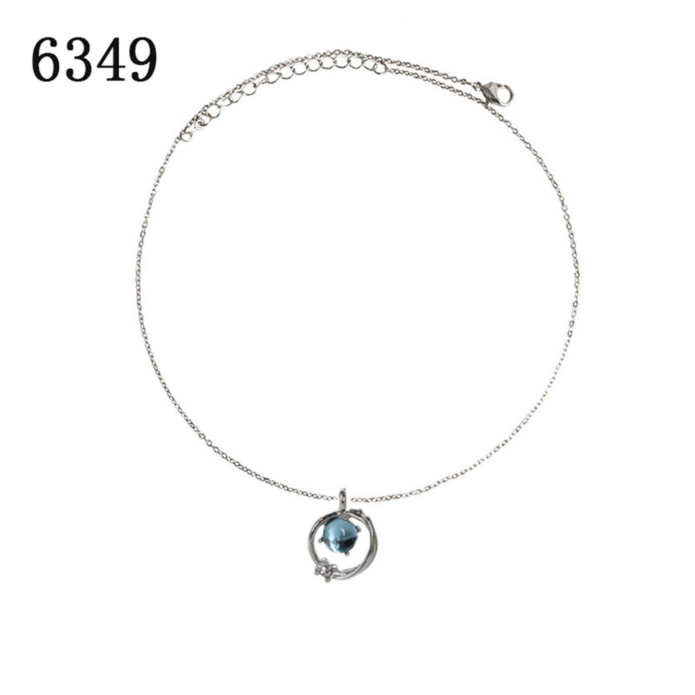 Dây chuyền mặt hình hành tinh đính đá sang trọng hợp thời trang