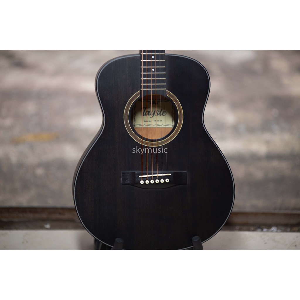 [Hàng Chính Hãng] Đàn Guitar Acoustic Tayste TS-23-36 Đen Gỗ Spruce ( Hàng Có Sẵn )