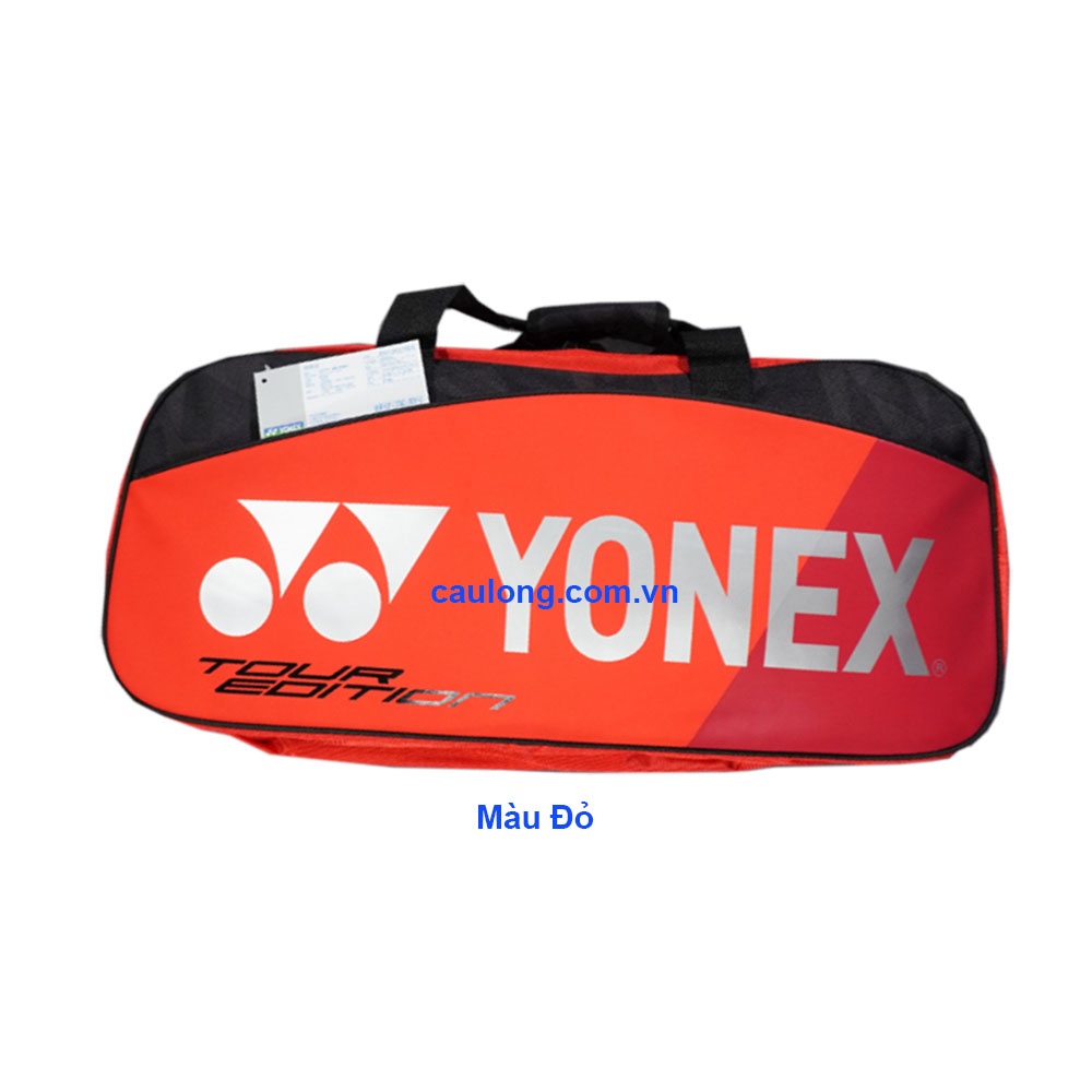 Túi Vợt Cầu Lông Yonex Vuông 2 Ngăn 9831 Màu Đỏ