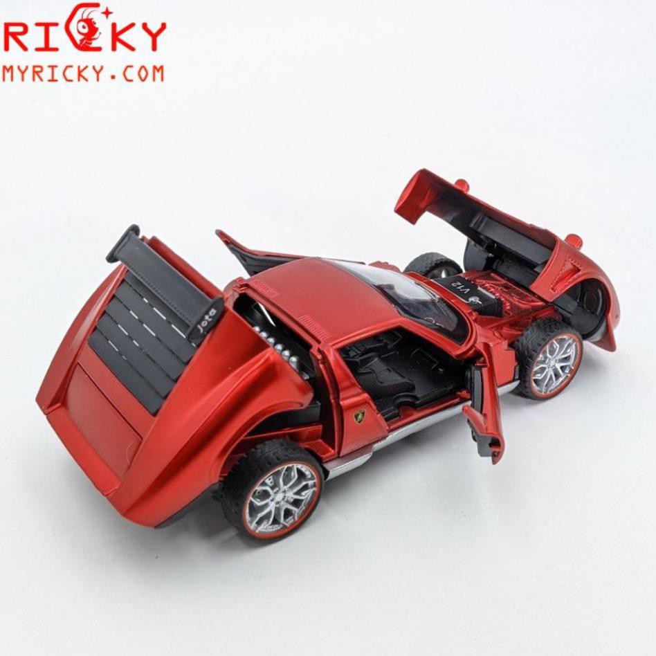 Mô hình siêu xe huyền Thoại Lamborghini Miura - tỉ lệ 1:32 - đóng mở cửa- mở cốp