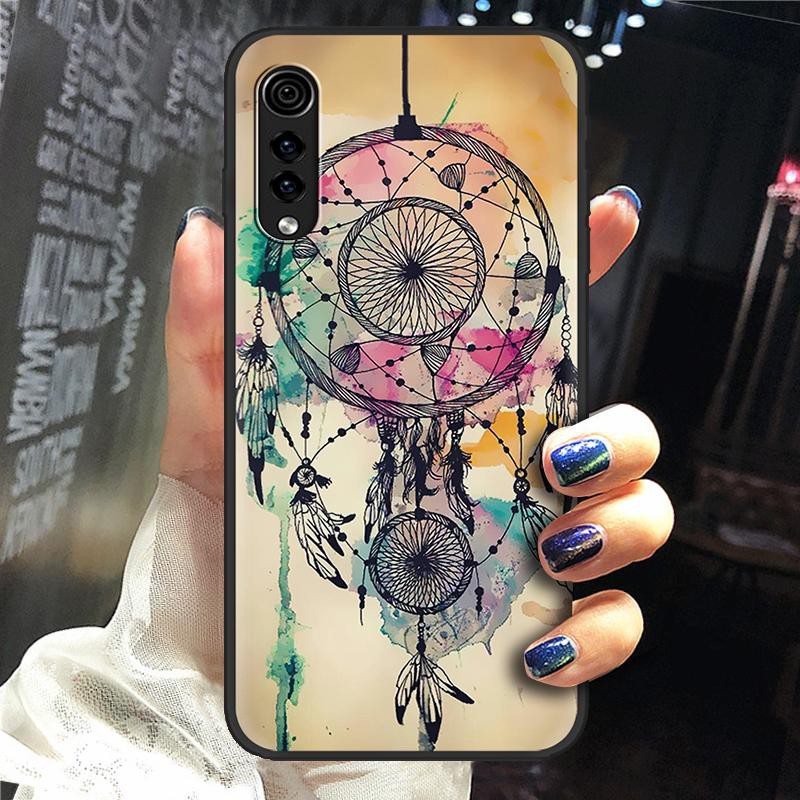 Ốp điện thoại silicon in họa tiết thời trang cho LG Velvet 4G/5G