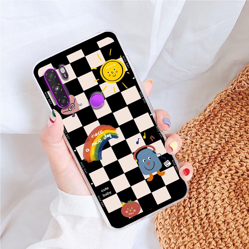 Ốp Lưng VSMART ACTIVE 1 - ACTIVE 1 PLUS - ACTIVE 3 ,  In Hình &quot;Black Haeart&quot; Phong Cách Đẹp.
