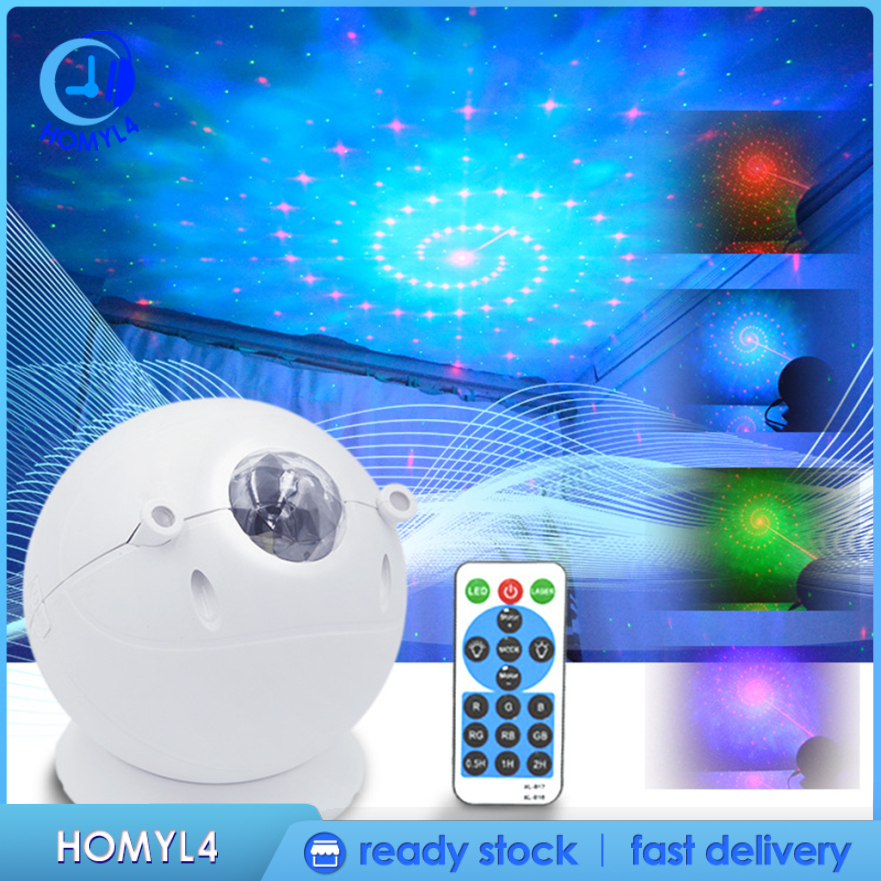[CAMILA]LED Galaxy Projector Light USB Sleep Atmosphere Ocean Projection Lamp Decor