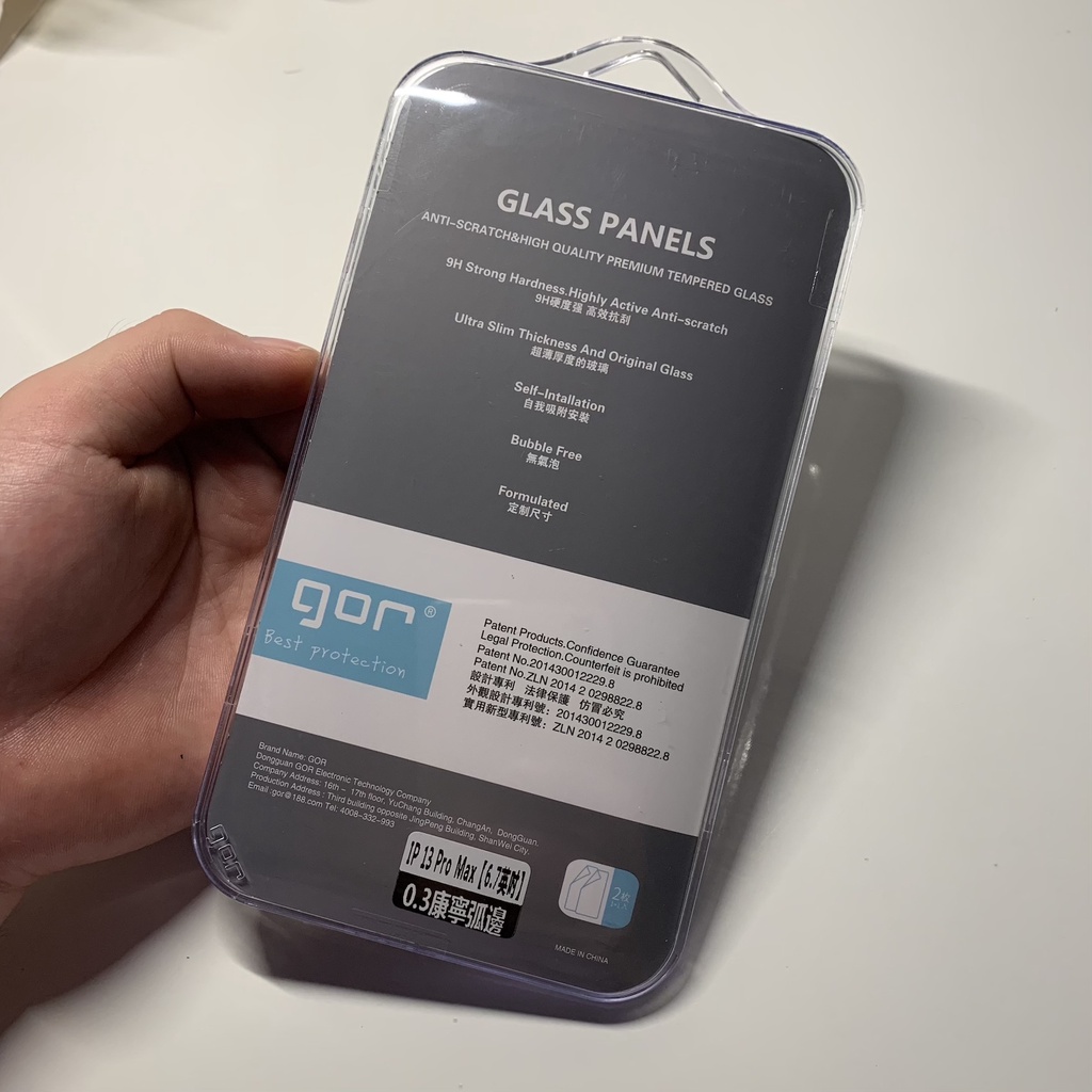 Cường lực iphone iphone 14 / 14 Pro /14 pro max / iphone 13 / 13 Pro / 13 pro max / 12 / 12 Pro / 12 Pro Max hiệu Gor