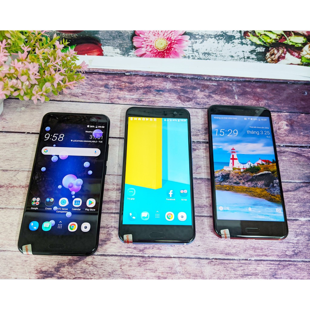 Điện thoại HTC U11 quốc tế 2 sim ram 4gb/64gb chip 835 đẹp keng