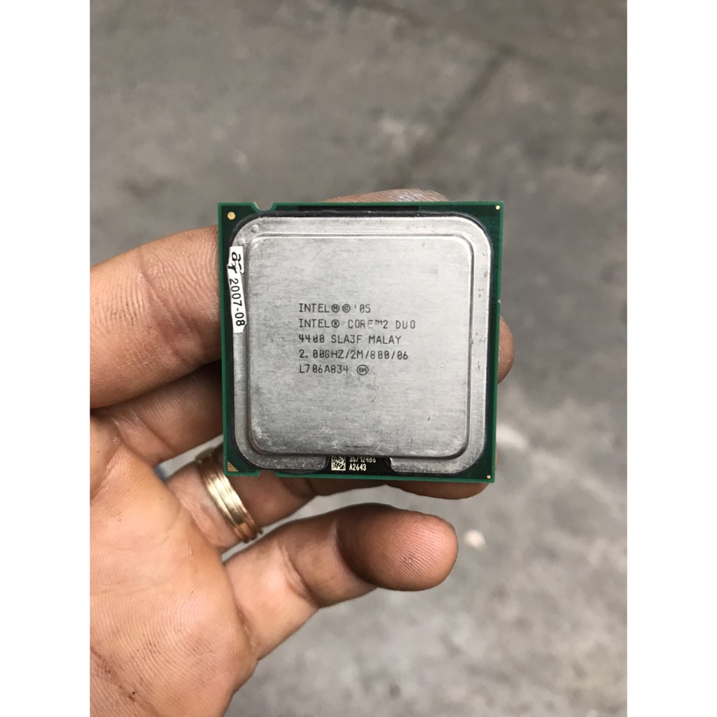 tặng keo - bộ vi xử lý CPU Intel Core 2 Duo E4400 E4500 E4600 E6320 E6550 E6750 E7400 E8500 e6700 socket 775 ốc