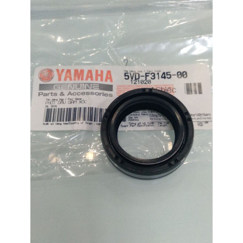 Phớt Dầu giảm xóc - Phuộc trước chính hãng yamaha sử dụng cho các dòng xe yamaha