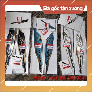 Bộ tem wave a 110 đời 2020 tem zin honda