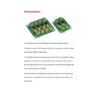 Mô Đun Cách Ly Quang 4 Kênh Pc817 3.6-30v