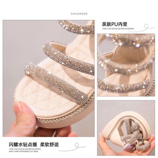 sandal chiến binh đính đá bé gái