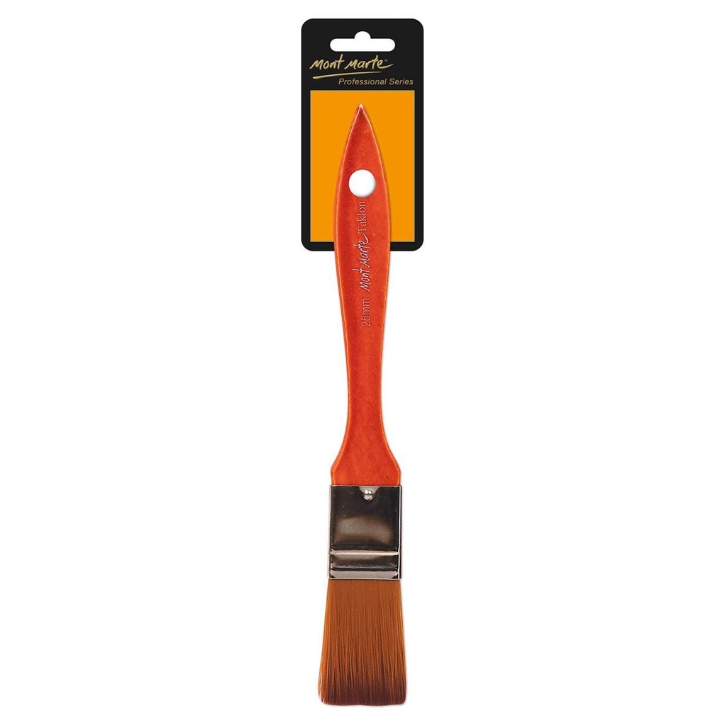 CỌ DẸT BẢN LỚN MONT MARTE 25/50/75MM, CỌ HẠNG HỌA SĨ (MONT MARTE ARTIST BRUSH TAKLON FLAT)