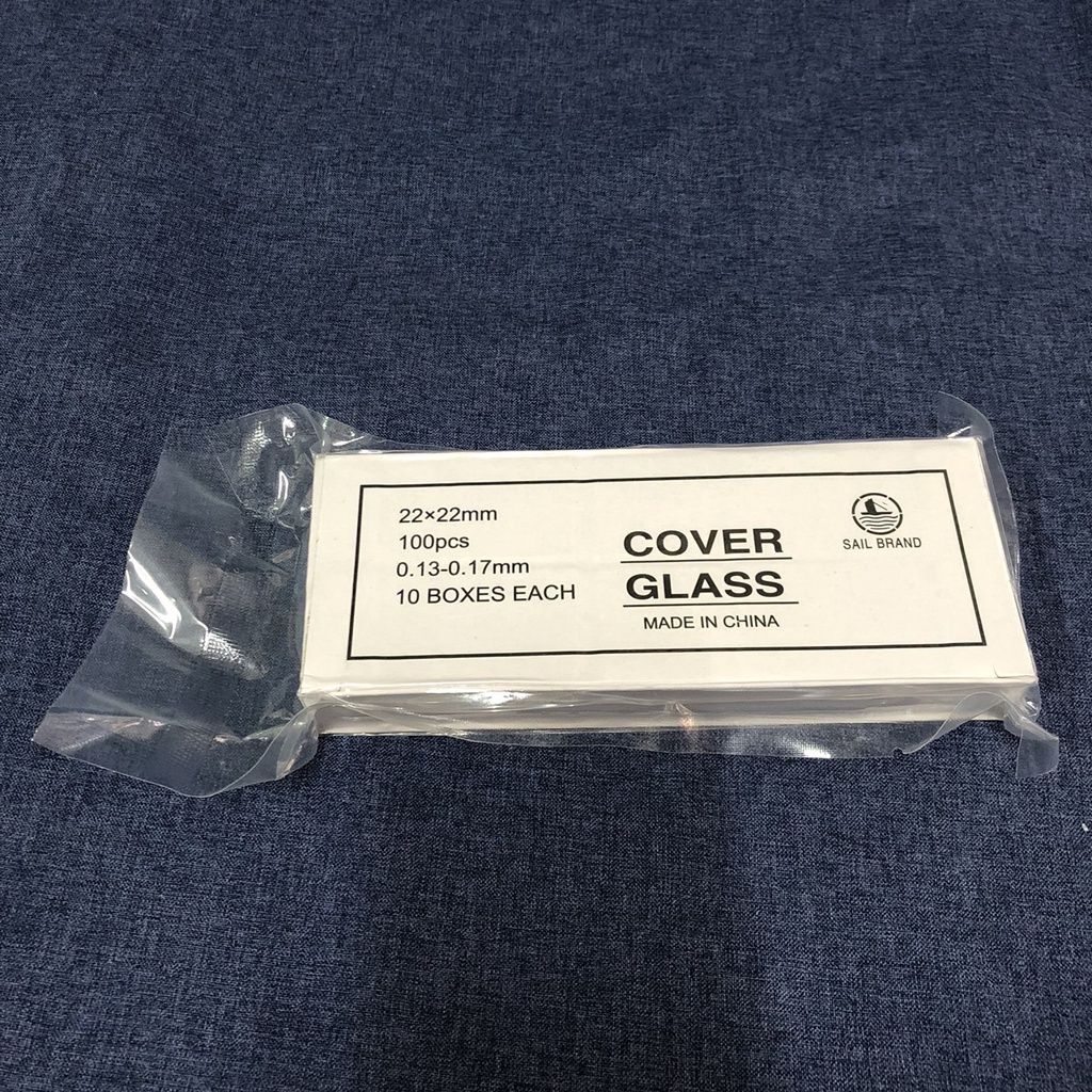 Bộ 1000 miếng lamen thủy tinh dành cho kính hiển vi 22x22mm - La men kính hiển vi