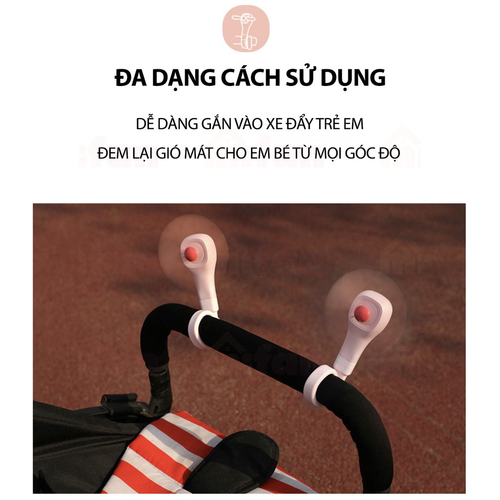 Quạt Cầm Tay Mini Đa Năng Tích Điện - Siêu Mát - Không Tiếng Ồn - HÀNG CAO CẤP | BigBuy360 - bigbuy360.vn