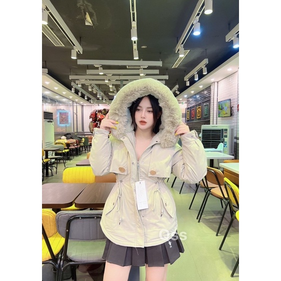ÁO KHOÁC PARKA LOT LÔNG KHUY VÀNG❌XỊN-MỊN❌