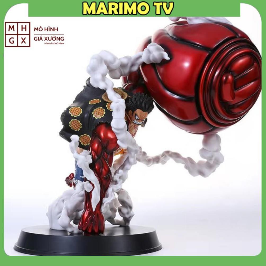 Mô Hình Luffy mũ rơm Gear 4 Snake Man Cao 25cm -  Figure Tượng Monkey D.Luffy Vua Hải Tặc[MARIMO]