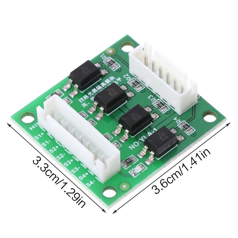 Mô Đun Chuyển Đổi 4 Kênh 12V 24V Sang 5V Chuyên Dụng