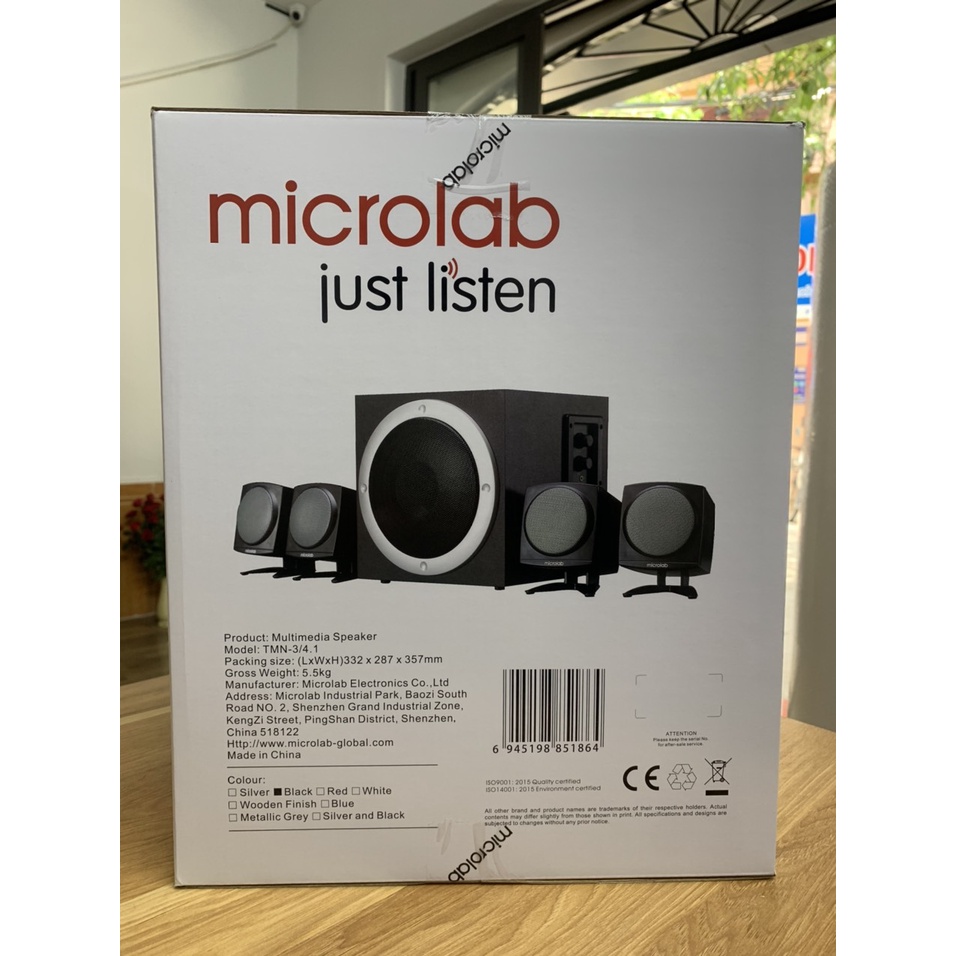 [Hỏa tốc - HN]Loa Microlab 4.1 TMN3 (M900/4.1)