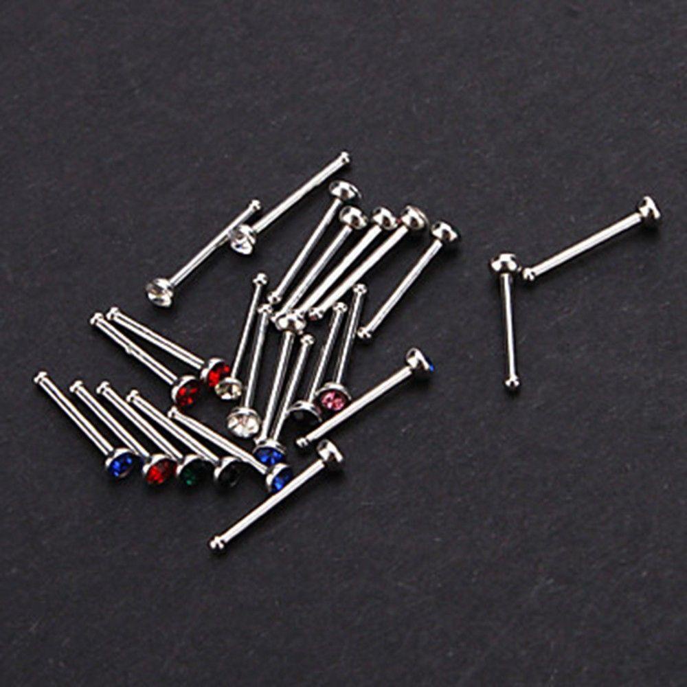 Khuyên Mũi / Môi / Bụng Nhiều Màu VANES1|Bình Nước Phẫu Thuật Bằng Thép Không Gỉ 316L