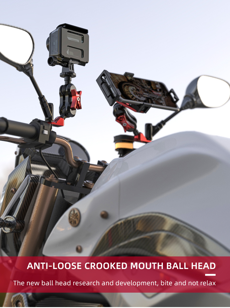 Phụ Kiện Gắn Kính Chiếu Hậu Mở Rộng Cho Xe Mô Tô Honda Yamaha CB650R GSX750