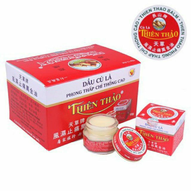 Dầu Cù Là Thiên Thảo Lọ 30g - Cao Xoa Bóp Phong Thấp Chỉ Thống Cao