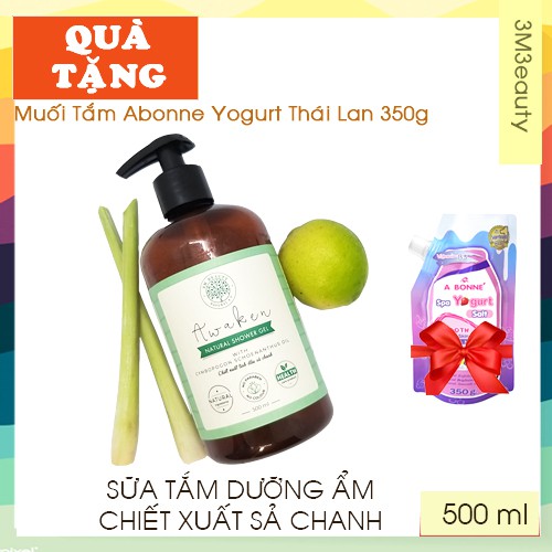[3M38250_8% ĐH250K] SỮA TẮM TINH DẦU SẢ CHANH CYMBOGON SCHOENANTHUS OIL 3MBEAUTY 500ml | BigBuy360 - bigbuy360.vn