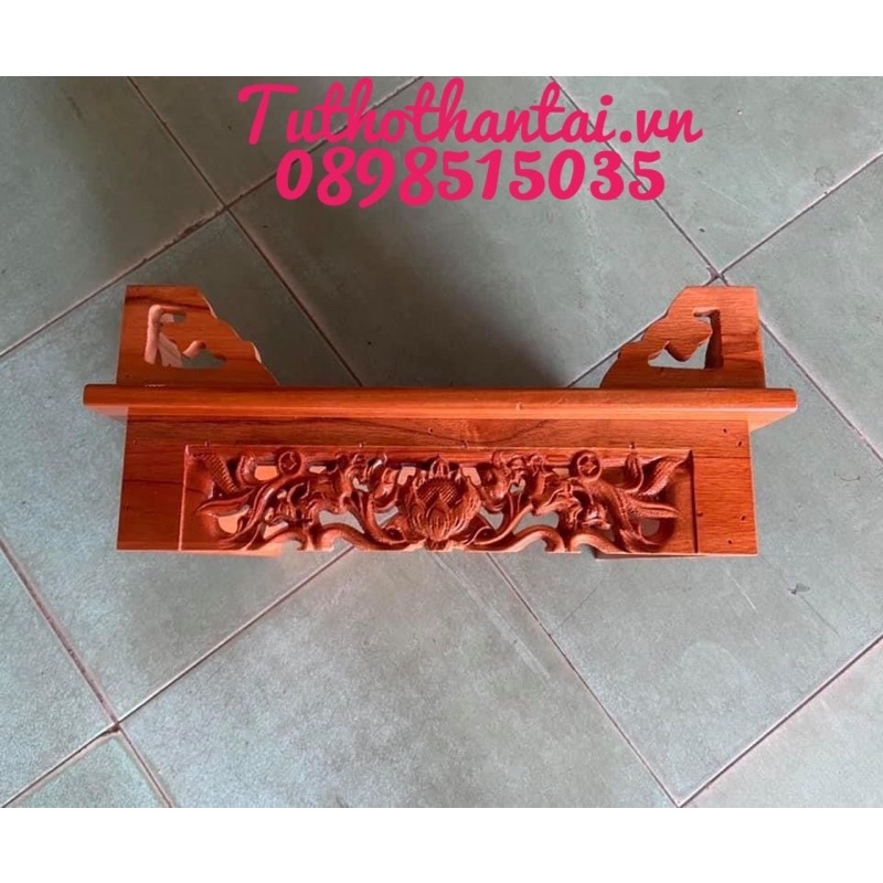 bàn thờ treo tường hoa sen 40cm