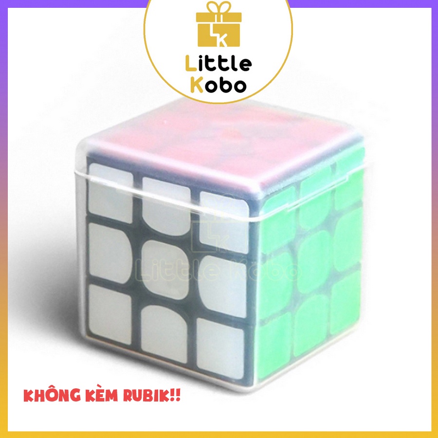 Hộp Đựng Rubik 3x3 Trong Suốt 5.7cm Hộp Rubic