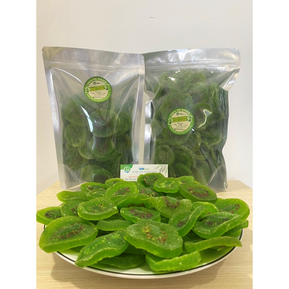 Kiwi Sấy Dẻo Đà Lạt Mứt KiWi Xanh Ngon Dai Chuẩn Vị Tự Nhiên