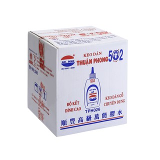 KEO DÁN GỖ 500G - HỘP 6 CHAI ( CÓ LỌ NHỎ ĐÍNH KÈM )