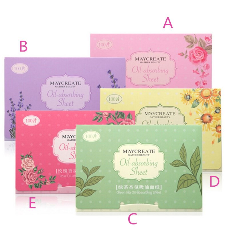 Set 100 giấy thấm dầu làm sạch da mặt | BigBuy360 - bigbuy360.vn