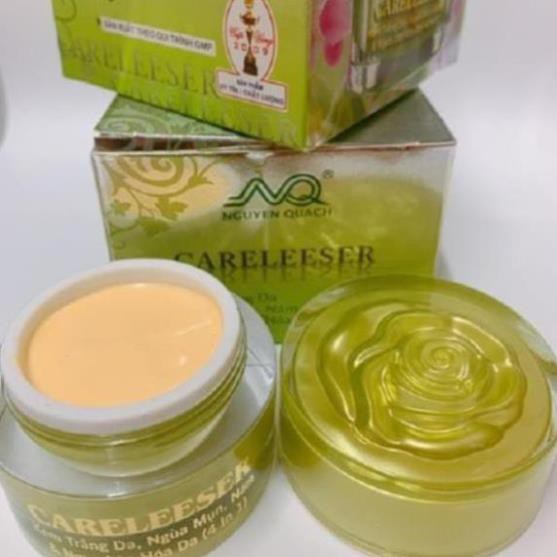 [HOA HỒNG XANH] Kem trắng da, ngừa mụn nám Nguyễn Quách 4 in 1 Care Leeser