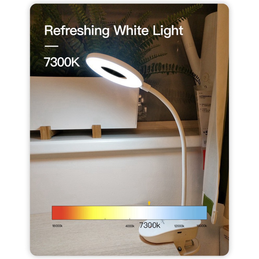 Combo Đèn LED đọc sách đa năng 3 chế độ ánh sáng hoặc Pin thay thế đèn .
