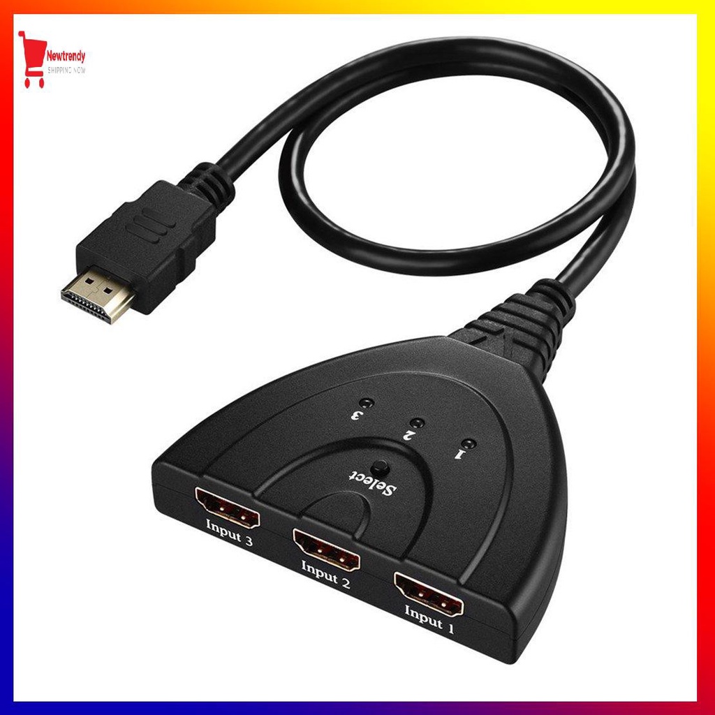 (0605) (Promo) (3 Cổng Hdmi-Compatible Port And 1 Hdmi-Compatible Out Full1080P 3d Display