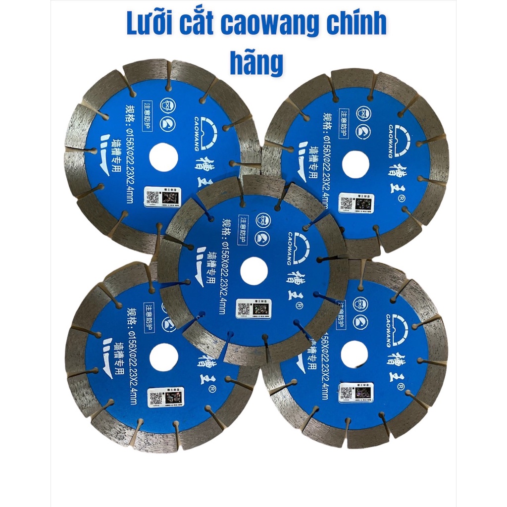 Lưỡi cắt rãnh tường Caowang Ø-133mm