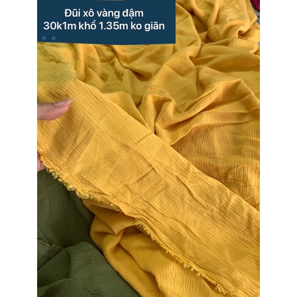 Vải Linen Đũi  -Đũi Cát- Đũi Xược siêu mát 100% cotton