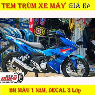 Tem Trùm Dán Winner X Xanh Dương X Đỏ