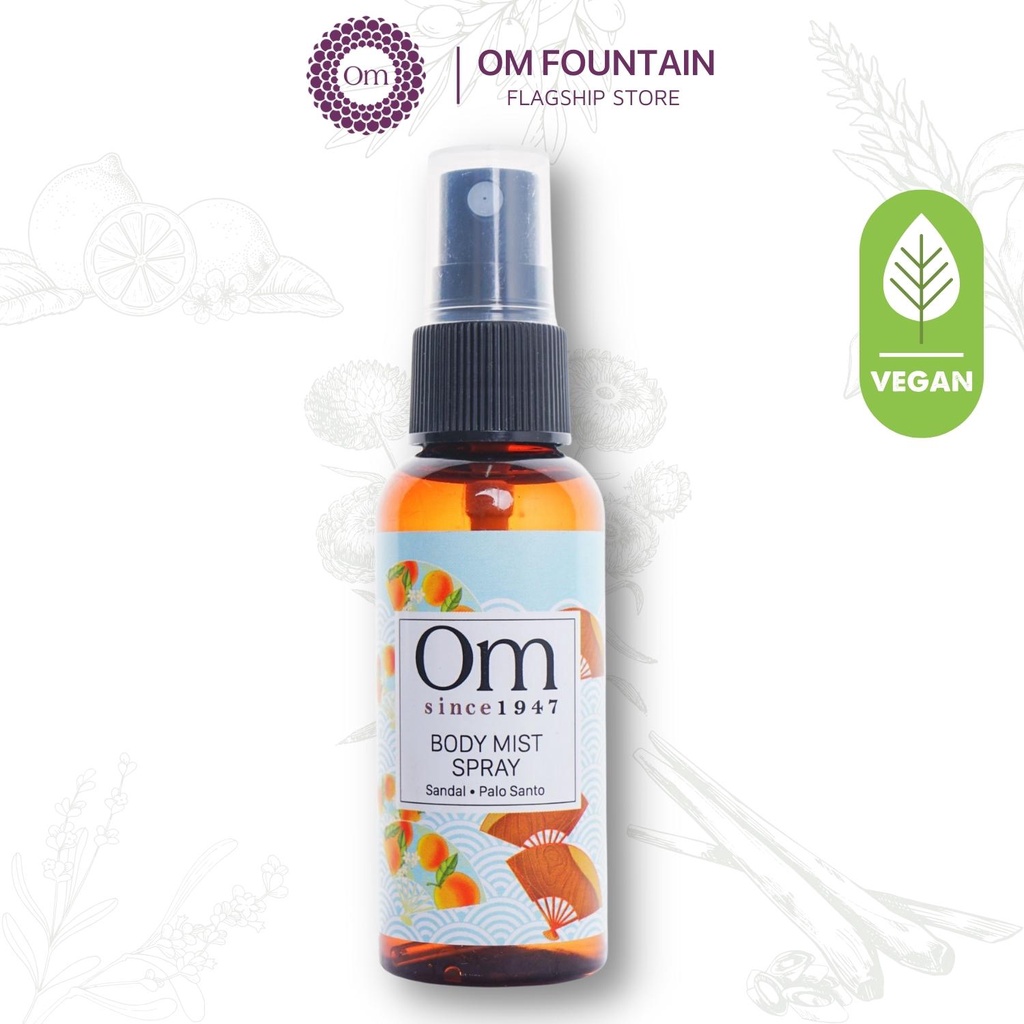 Xịt làm thơm toàn thân Body Mist Quyến Rũ Santo 50ml - Om fountain