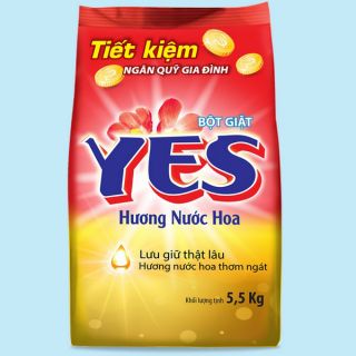 Bột giặt yes hương nước hoa 5,5kg