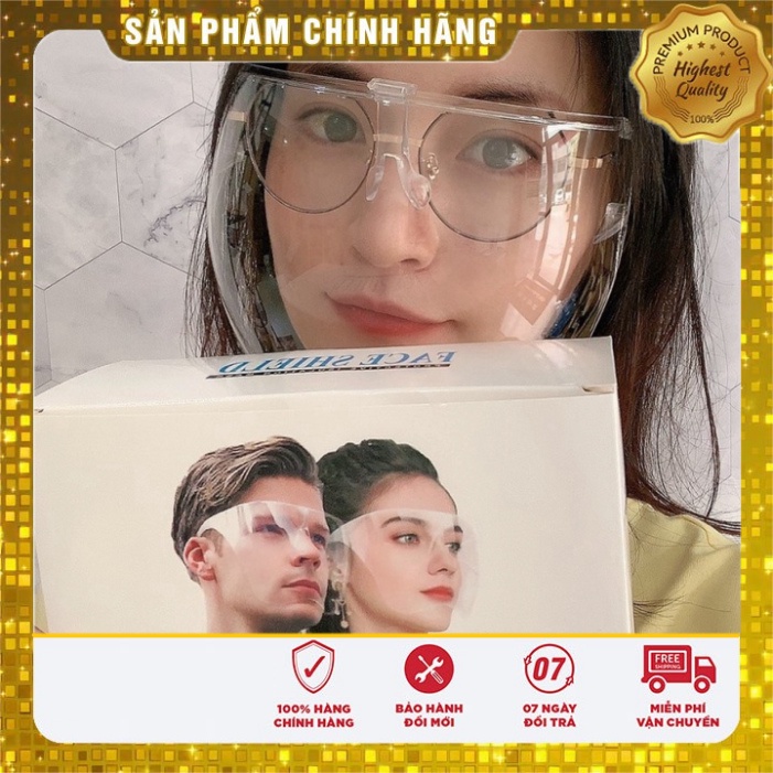 [Chính hãng] Kính Chống Giọt Bắn, Kính Bảo Hộ, Chống Bụi Đi Đường Face shield người lớn