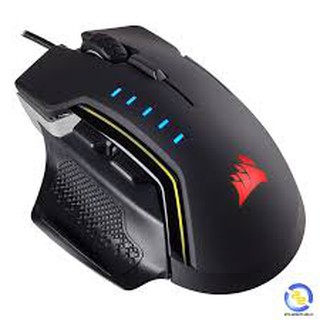 Chuột chơi game có dây corsair glaive 16000dpi rgb 6 phím