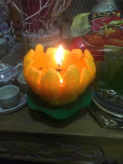 Nến phật thủ