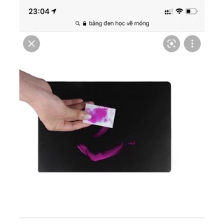 Bảng đen học vẽ móng chuyên dụng
