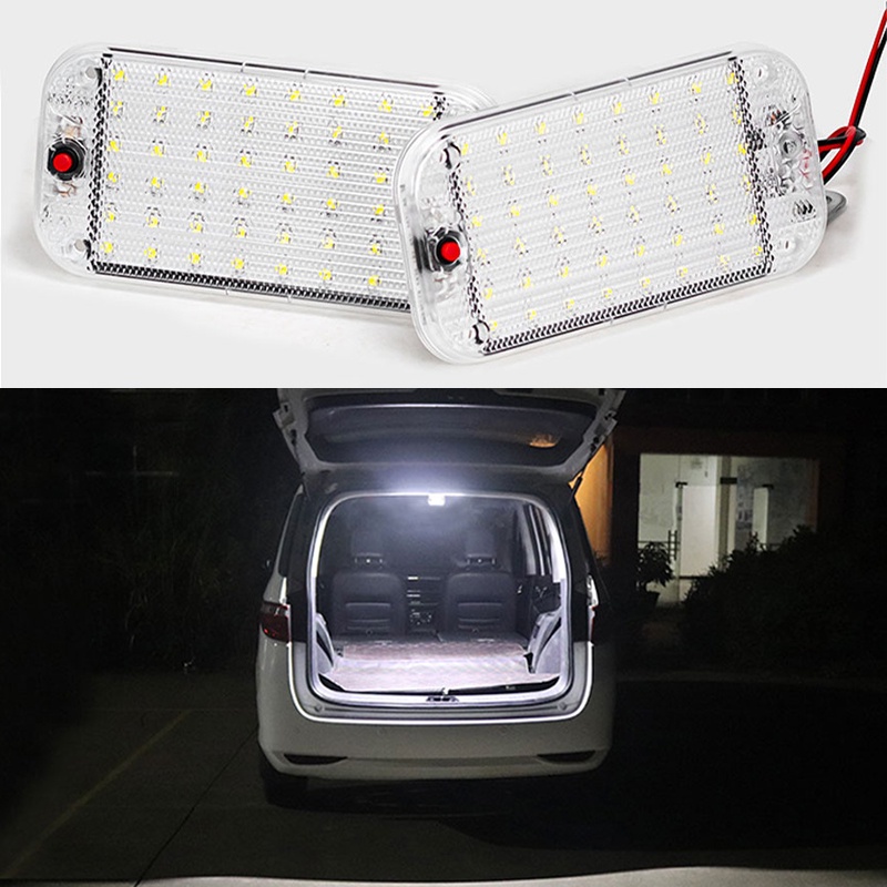 Đèn LED SEAMETAL DC12-85V 10W 48 bóng siêu mỏng gắn trần xe hơi thông dụng