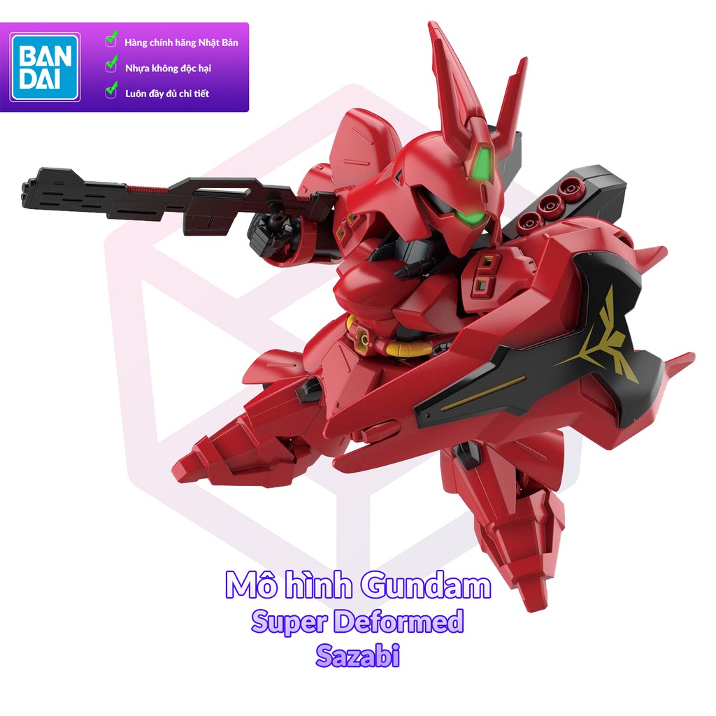 Mô Hình Gundam Bandai SD MSN-04 Sazabi EX Standard 17 MS Gundam [GDB] [BSD]