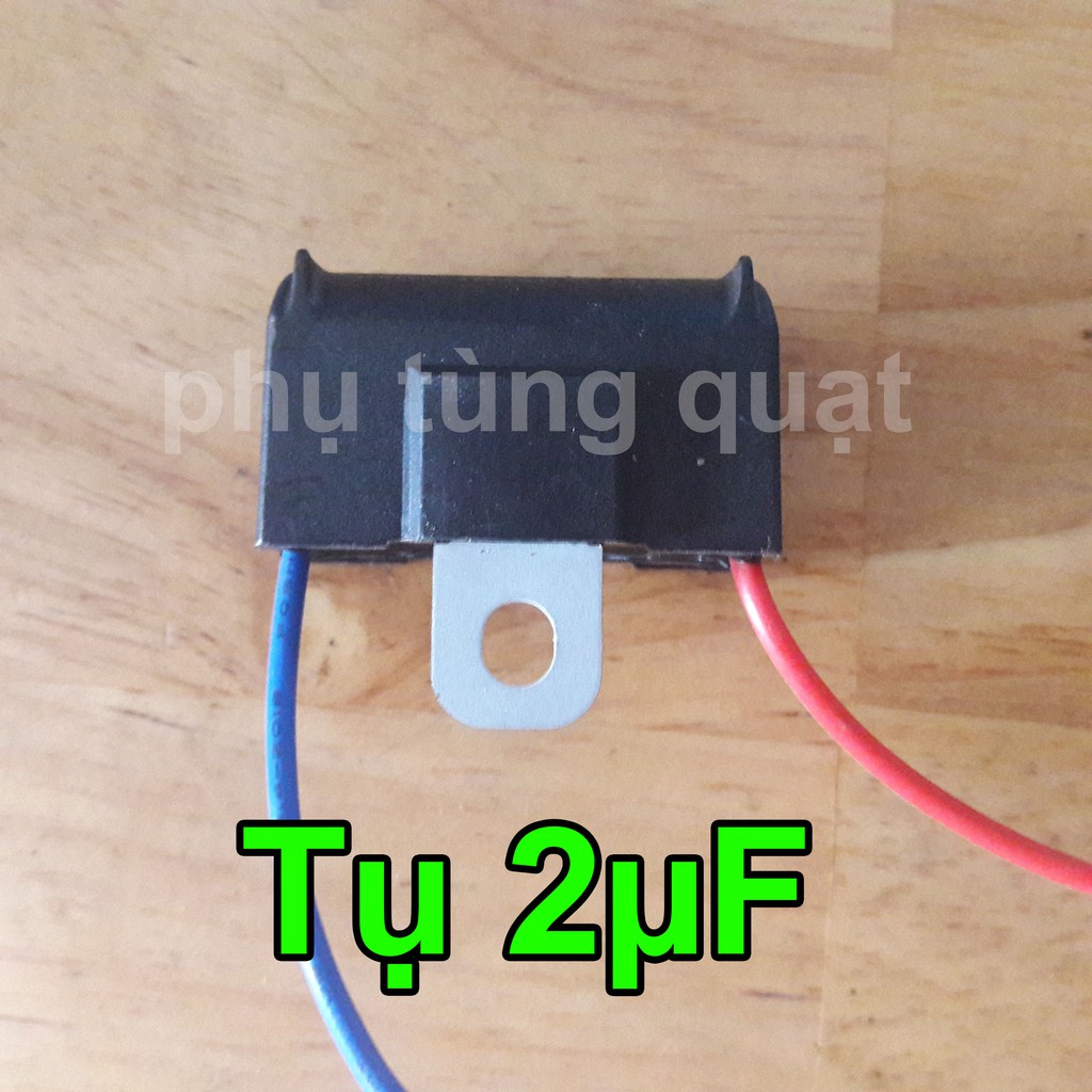 tụ quạt 2uf và 1.5uf - chuyên phụ tùng quạt