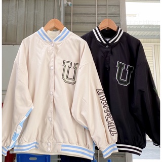 Áo bomber kẻ ô mặt sau
