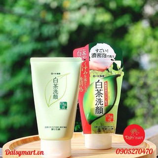 Sữa rửa mặt trà xanh Rohto Shirochasou Green Tea Foam 120g